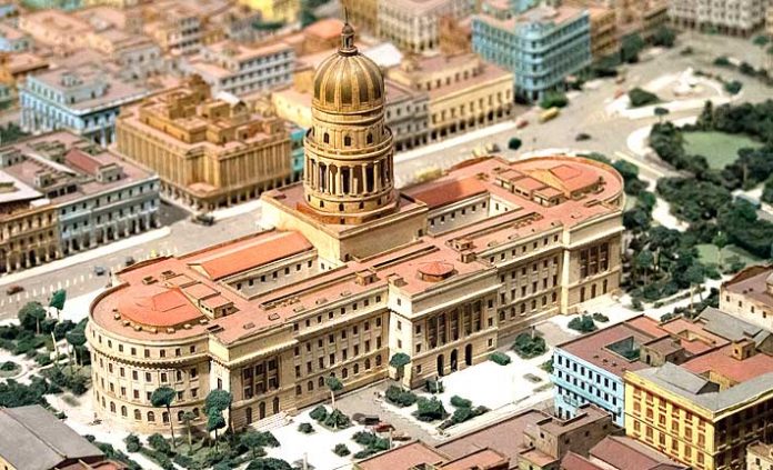 La maquette de La Havane